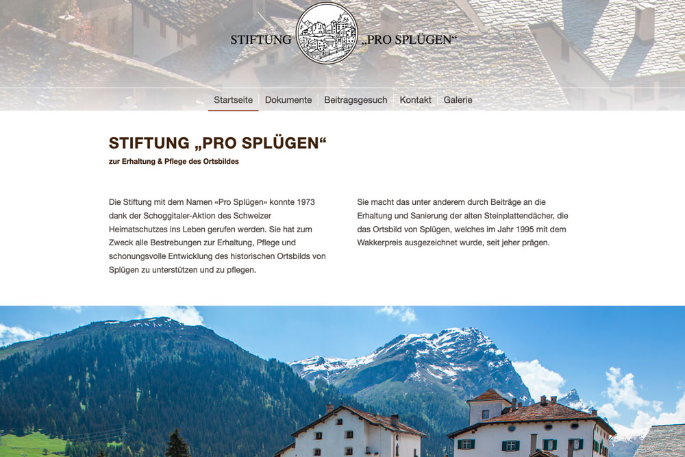 Splügen Massage Logo